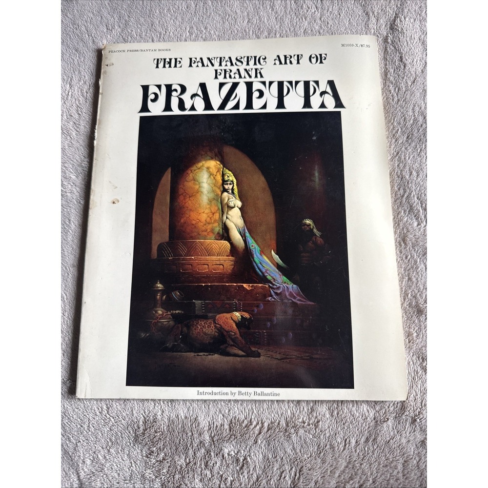 Frank Frazetta Fantastic Art 1976 5th US Ed Peacock Press Paperback